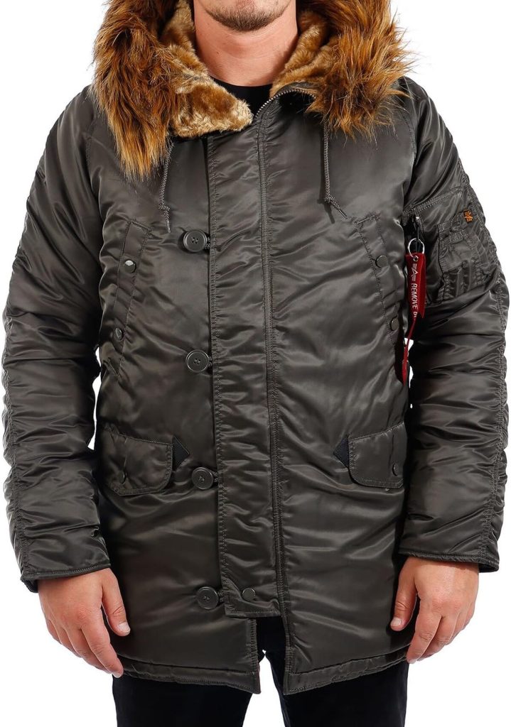 Test de la veste d'hiver Alpha Industries N-3B VF 59