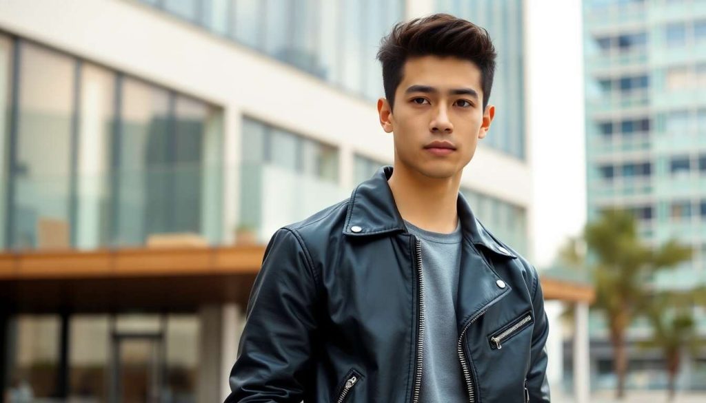 Avis sur la veste aviateur Infinity Leather en cuir mérinos noir