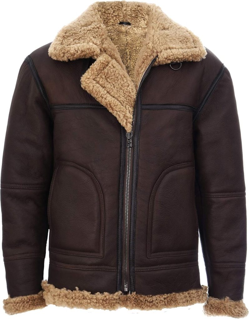 Avis sur la veste en cuir aviator Volante B3 homme