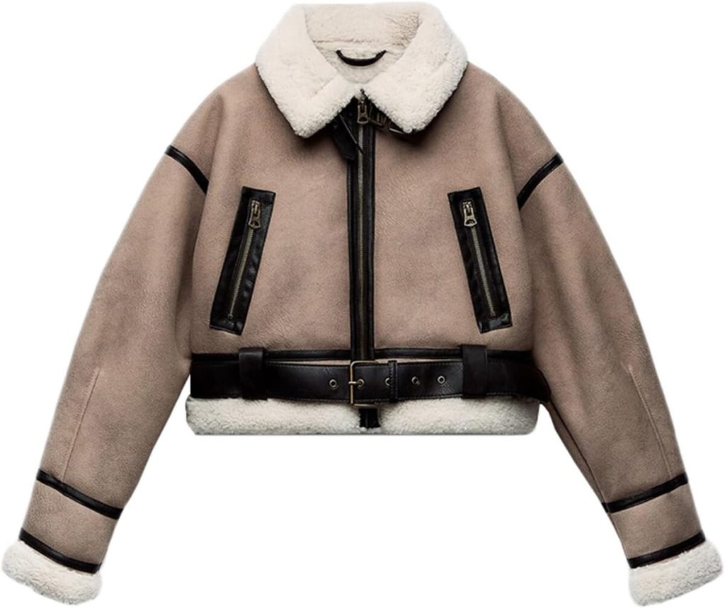 Avis sur le blouson aviateur court LY VAREY LIN femme kaki