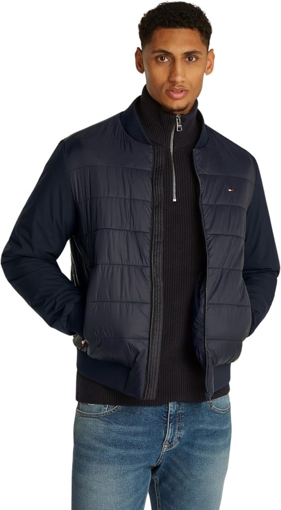 Test : bomber Tommy Hilfiger Men's CL Mixed Media