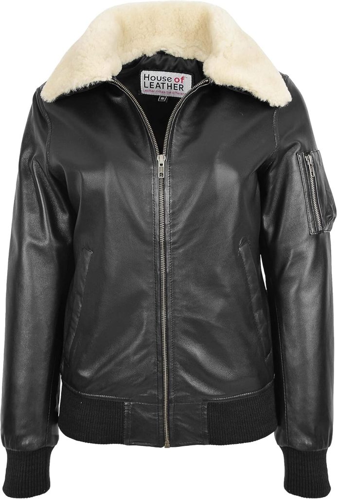 Test du blouson aviateur Thea noir : style et confort