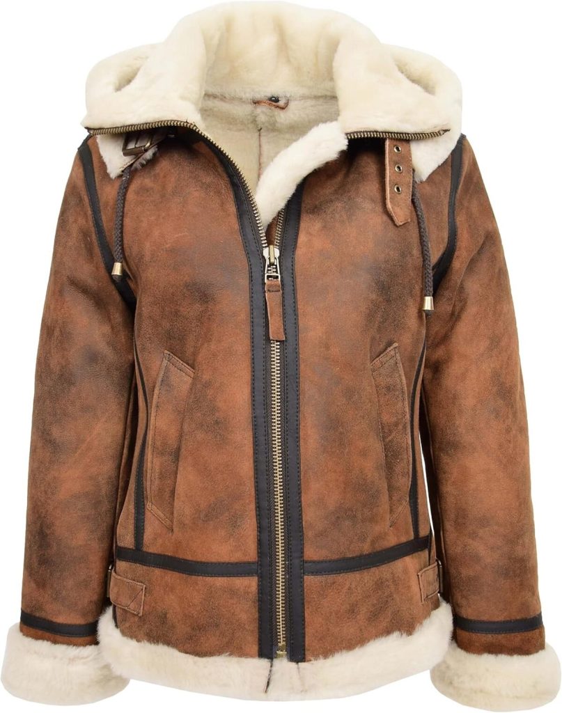 Test : house of Leather veste B3 femme en mouton