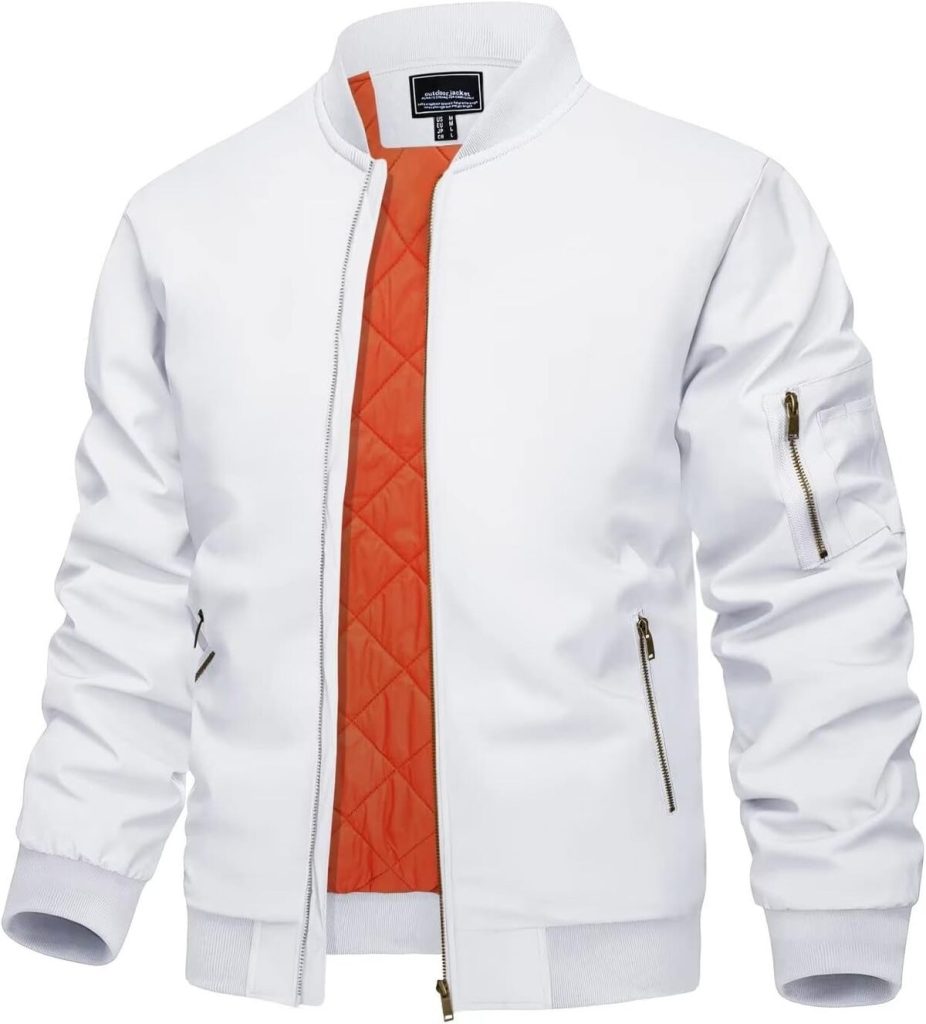 Test : veste KEFITEVD bomber hiver rétro