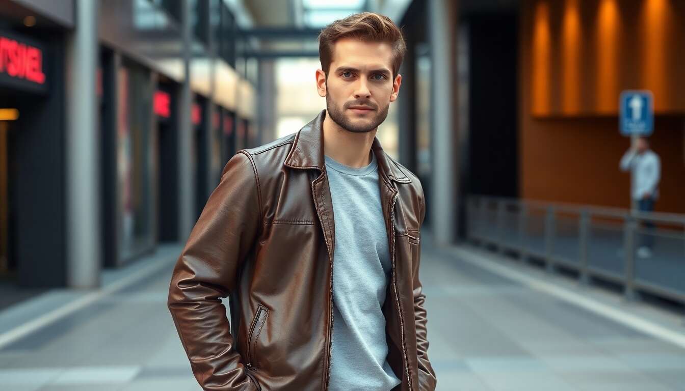 Veste en cuir pour homme : découvrez notre guide exclusif