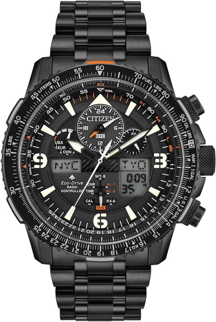 Test de la montre d'aviateur Citizen JY8075-51E