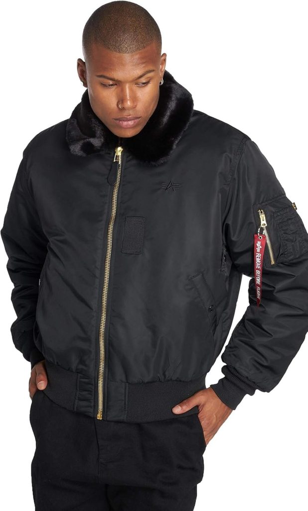 Test du blouson bomber Alpha Industries B15 black 2XL