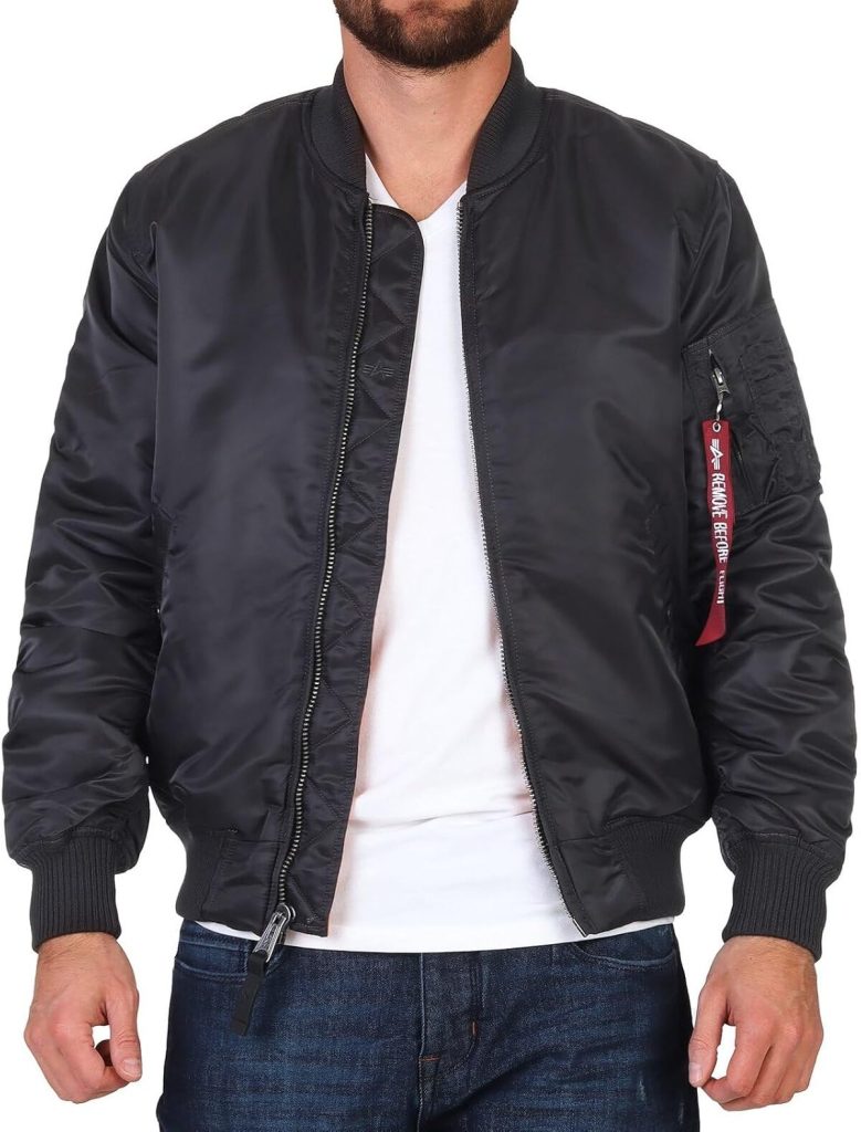 Test du blouson bomber Alpha Industries MA-1 VF 59 vintage grey XL