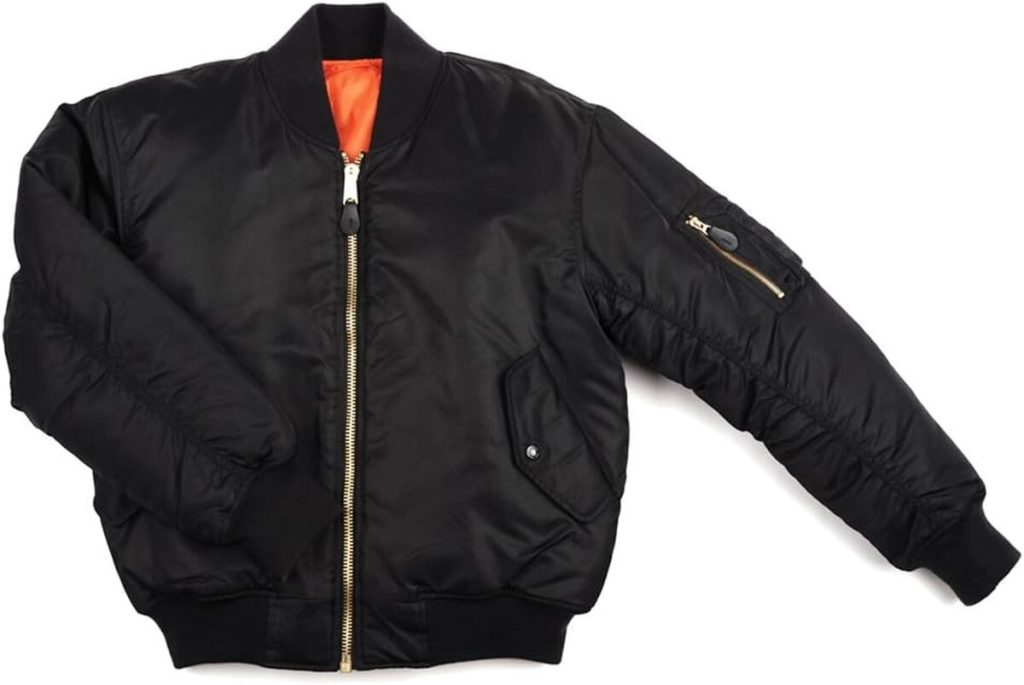 Test veste bomber Fostex Garments MA-I noir