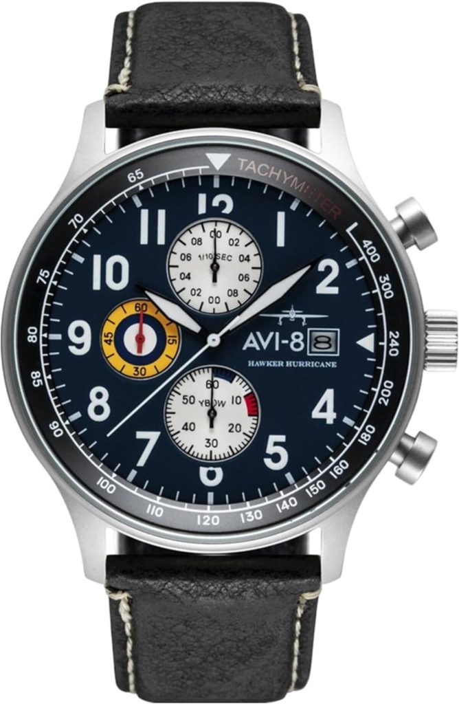 Test : aVI-8 Montre d'aviateur AV-4011-0I