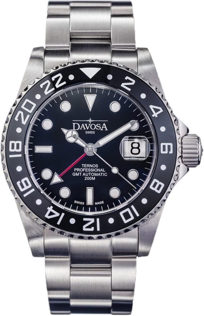 Test de la montre plongeur Davosa Ternos GMT