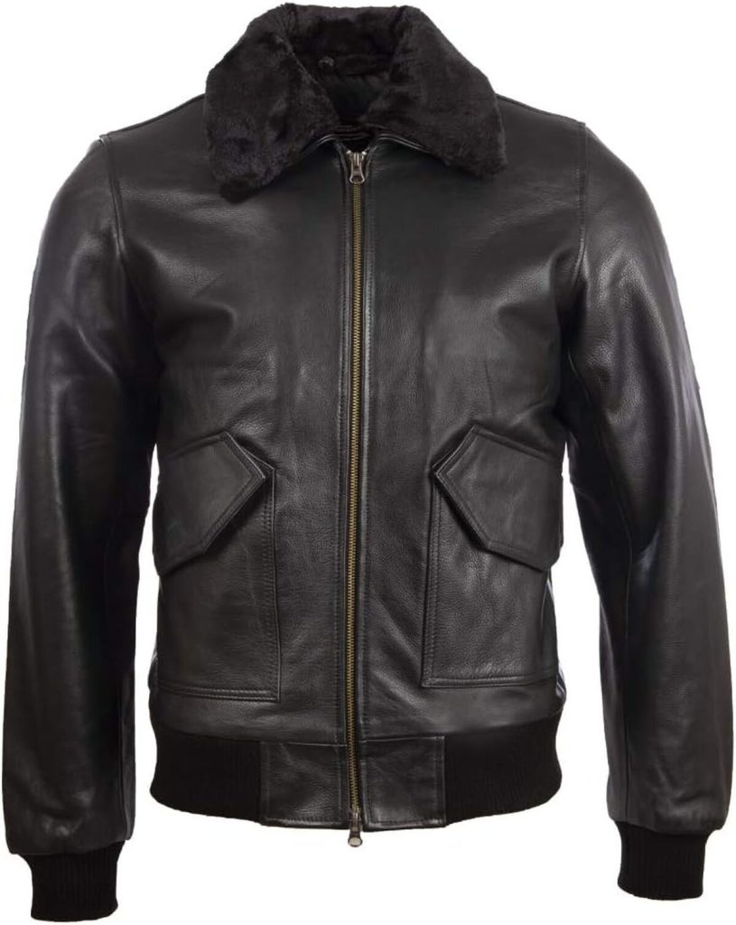 Test du blouson Aviatrix Aviateur en cuir véritable 6KT4