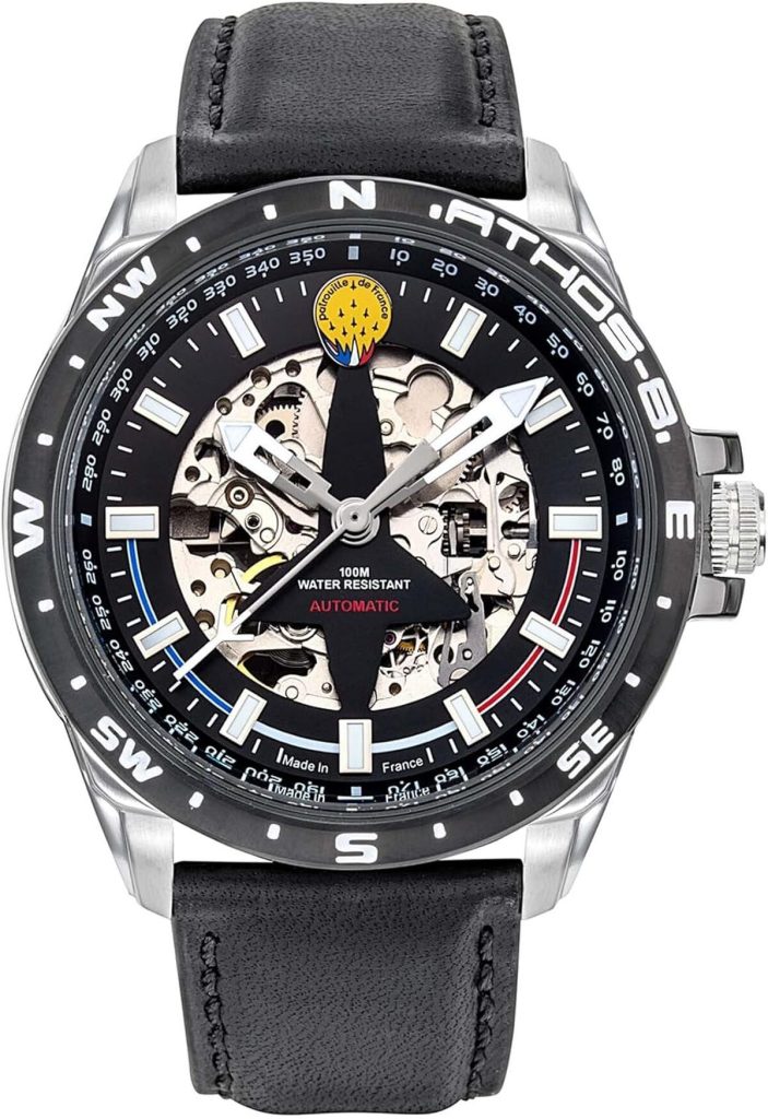 Test montre Patrouille de France Athos 8 : élégance mécanique