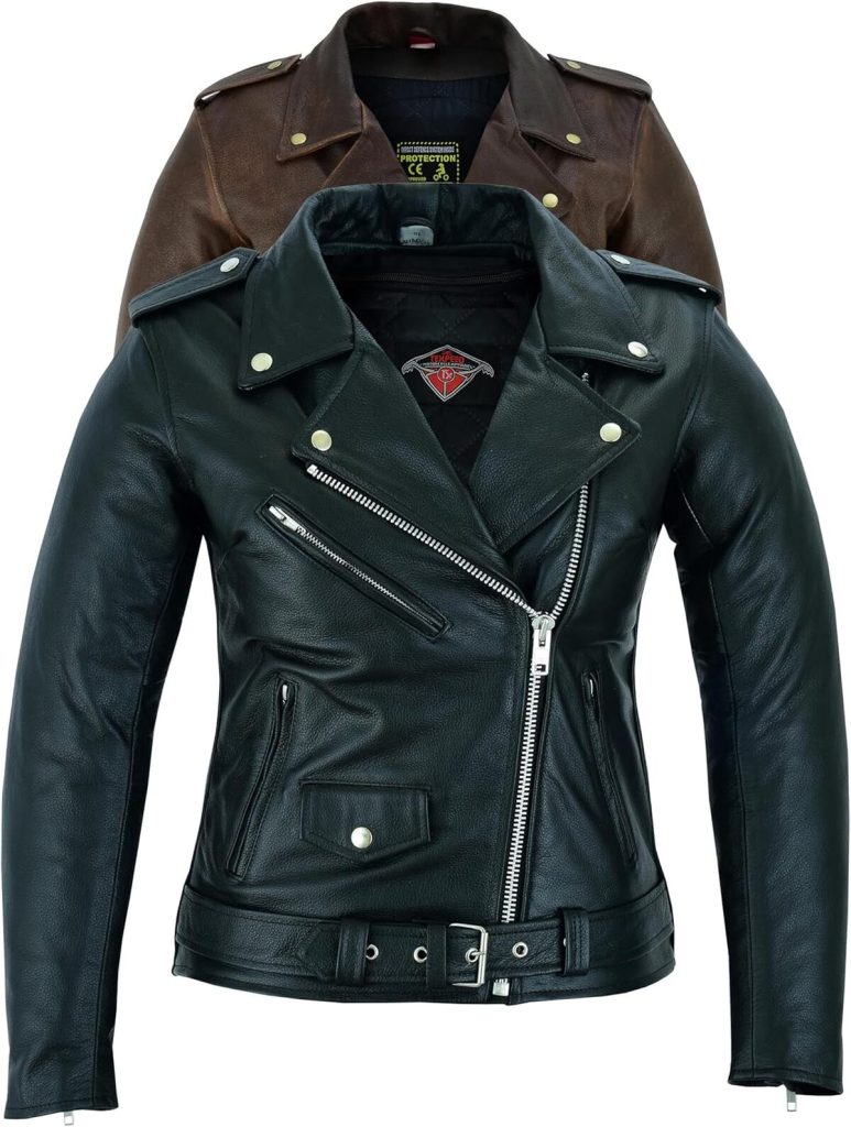 Test : veste moto Texpeed Marlon Brando pour femme