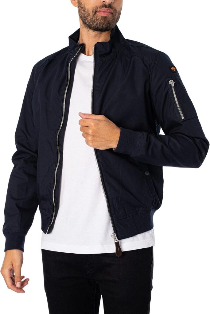 Avis sur le blouson Schott NYC Kenny navy pour homme