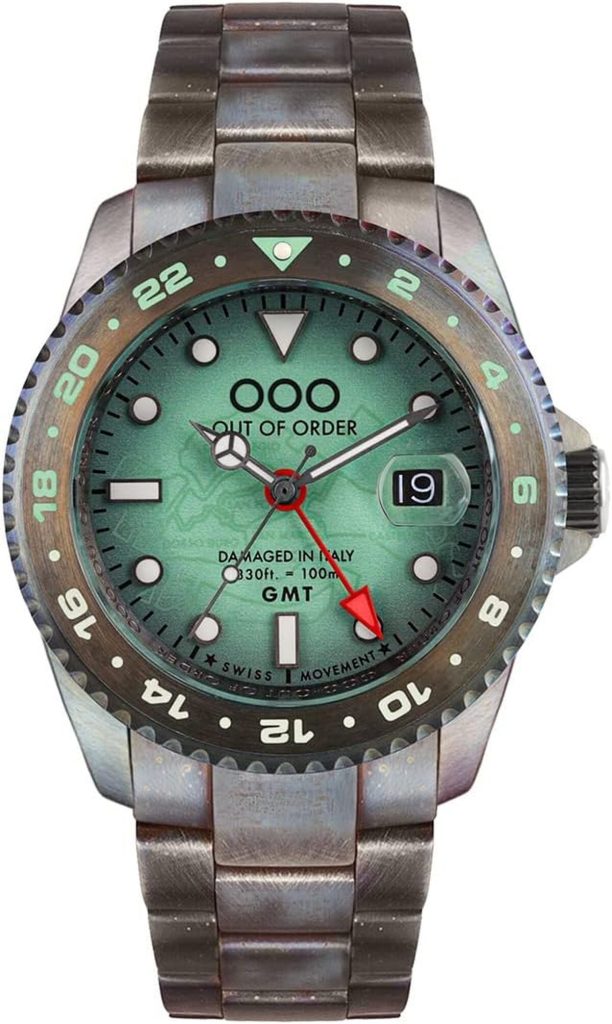 Test de la montre Out of Order GMT Venise : style vintage et performance suisse