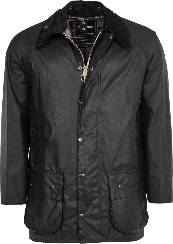 Test de la veste homme Barbour - noir 40