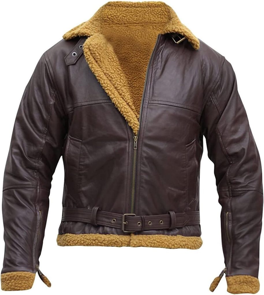 Test : hiFacon Blouson aviateur RAF B3 en peau de mouton