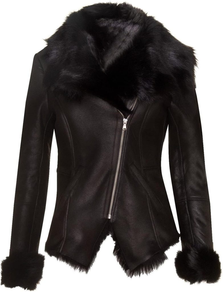 Test : infinity leather veste aviateur noir