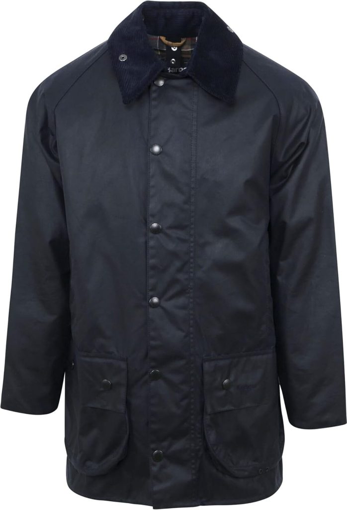 Test de la veste Barbour Beaufort Wax, bleu marine