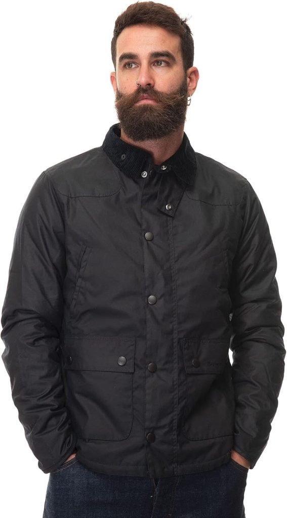 Test de la veste Barbour Reelin Waxed Jacket Navy