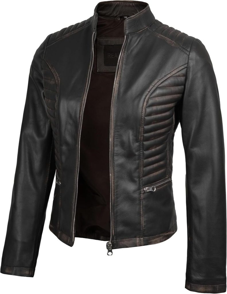 Test du blouson bomber en cuir fjackets : style et fonctionnalité