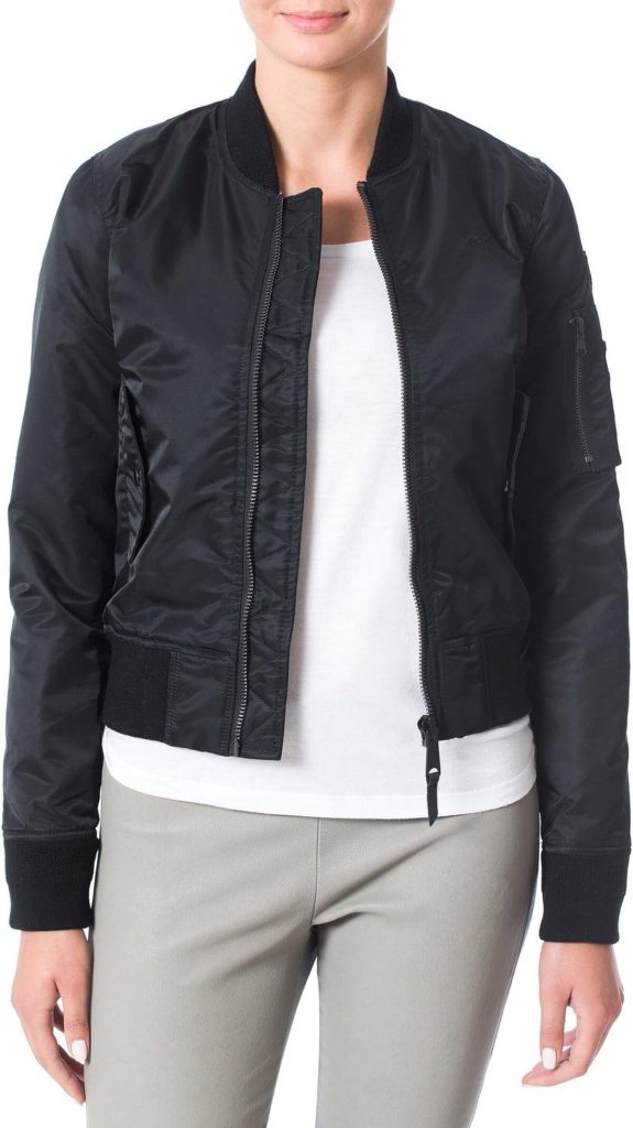 Test du blouson Schott NYC Acw noir pour femme
