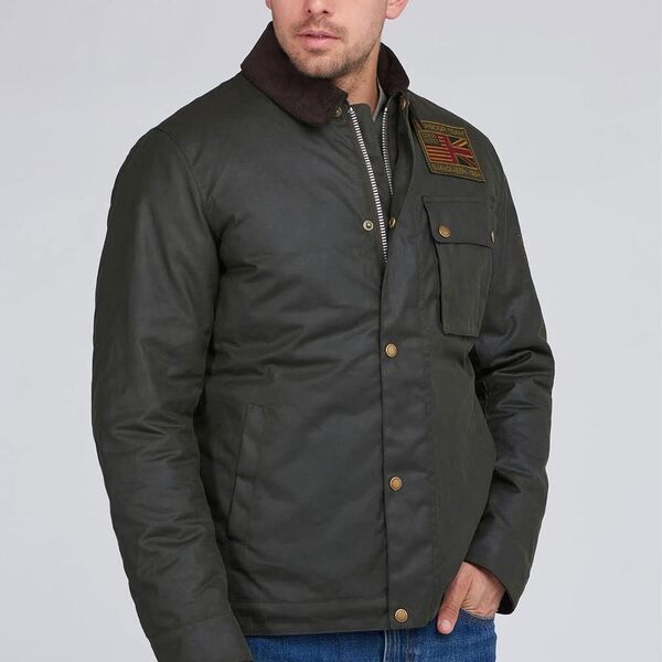 Barbour Blousons et vestes intl workers wax sg91 sage