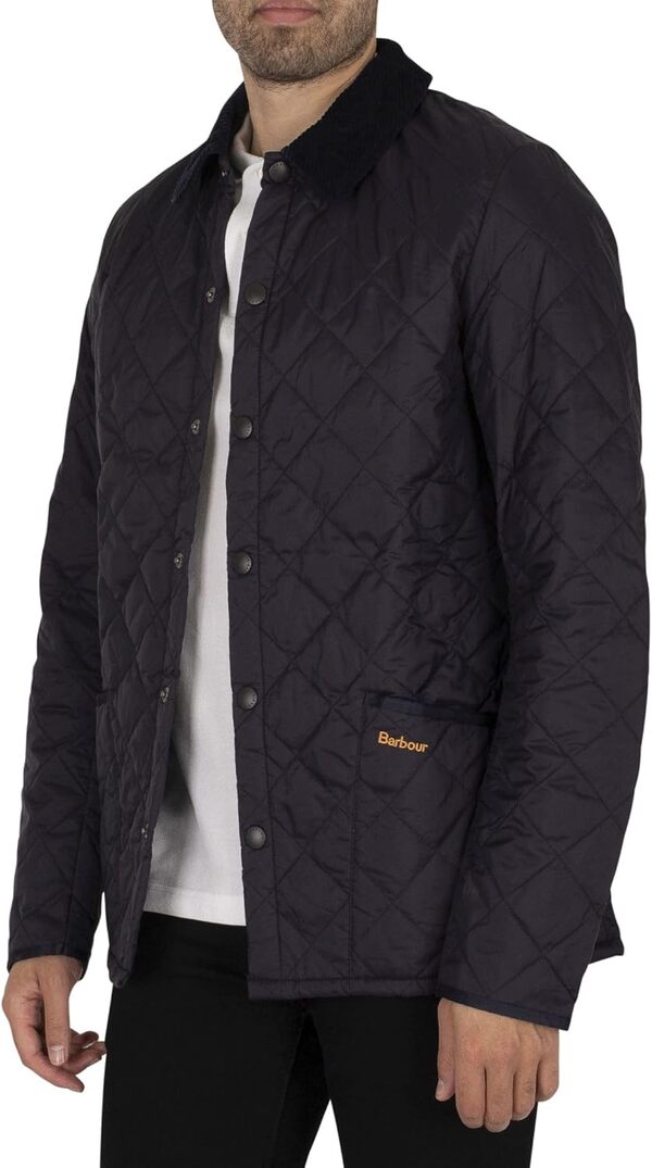 Barbour Hommes Heritage Liddesdale Veste matelassée Noir