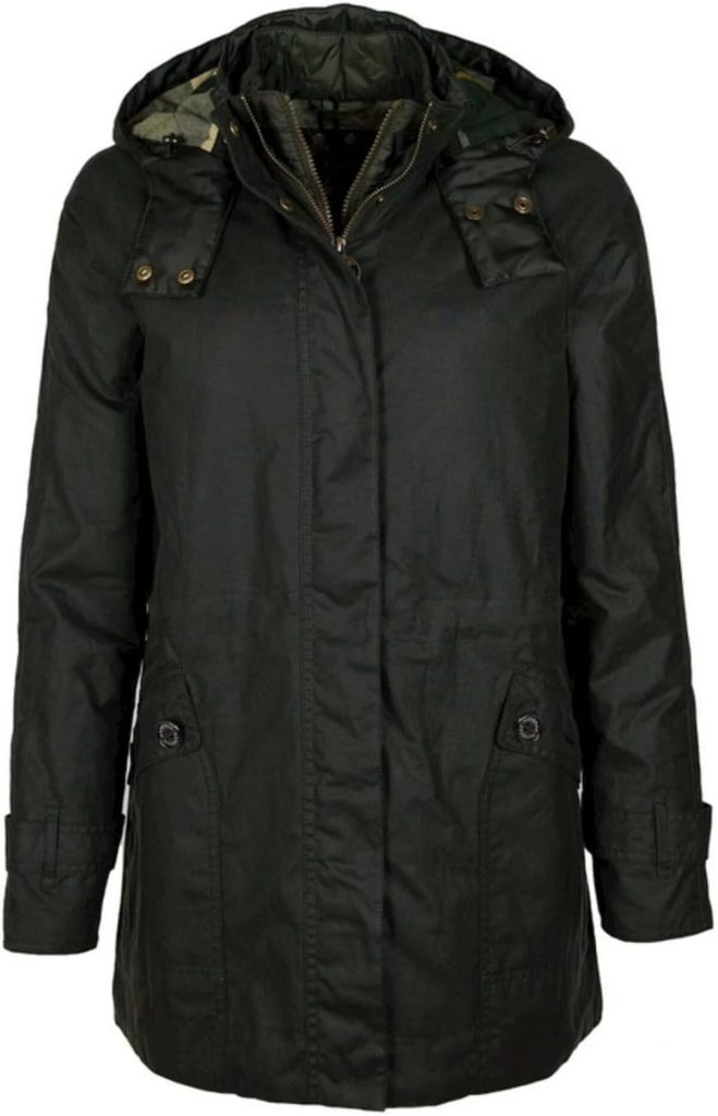 Test de la veste Barbour Cannich Wax pour femme