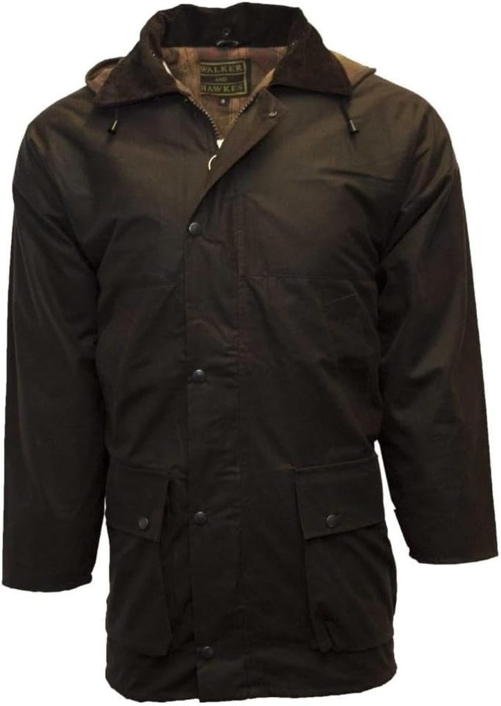 Test de la veste cirée Walker & Hawkes 4XL pour homme
