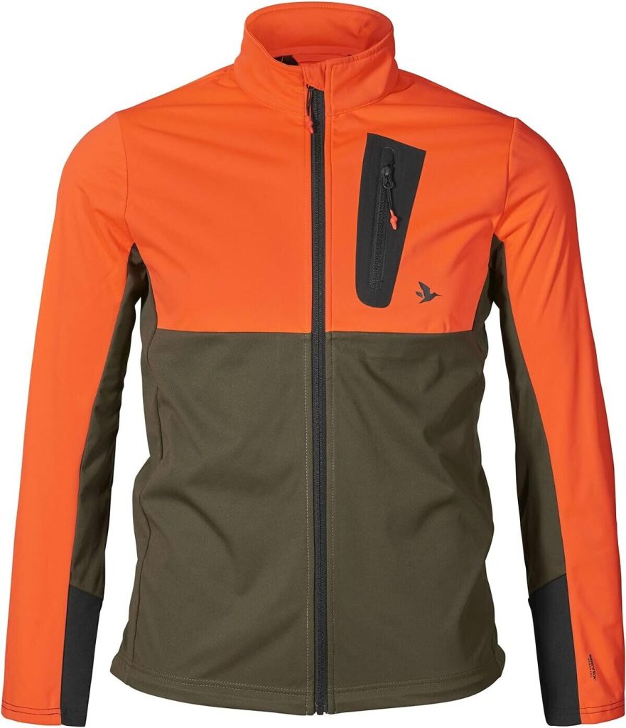 Test de la veste de chasse Seeland Force Advanced Softshell, hi-Vis Orange, m pour homme