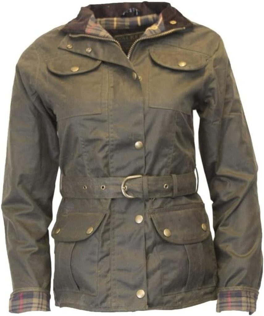 Test : veste cirée Walker & Hawkes Florence pour femme