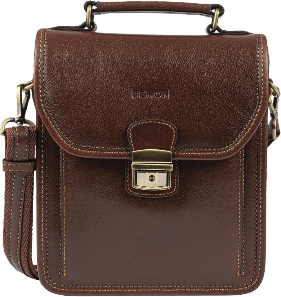 Avis sacoche BEMON Nino en cuir homme