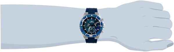 Invicta Aviator Montre Homme Mouvement à Quartz en Acier Inoxydable - 49mm