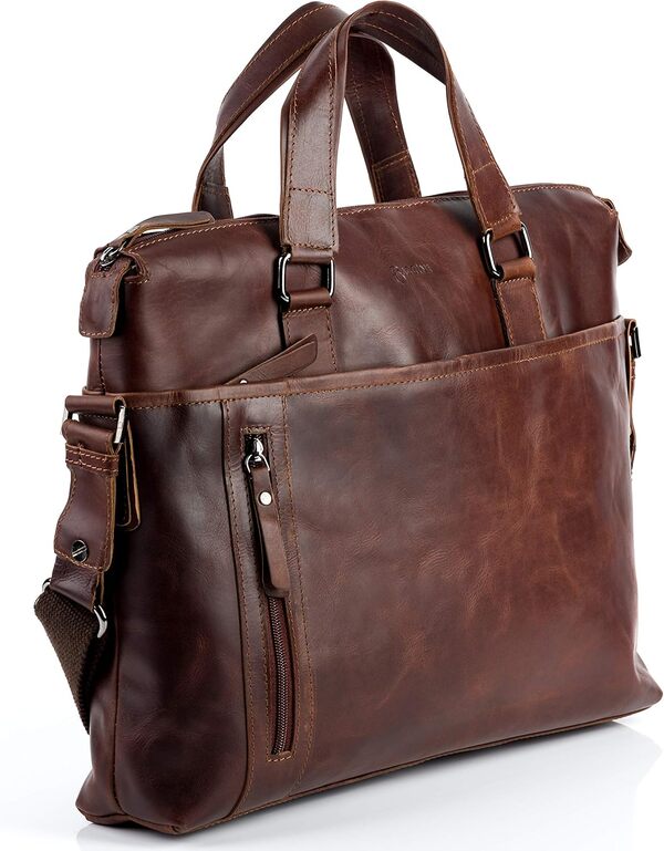 BACCINI Sac bandoulière Ordinateur Leandro | Compartiment 15