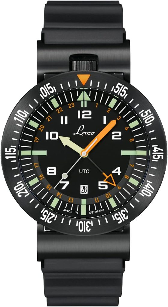 Test de la montre Laco Atacama Quartz UTC 46 : performance et élégance