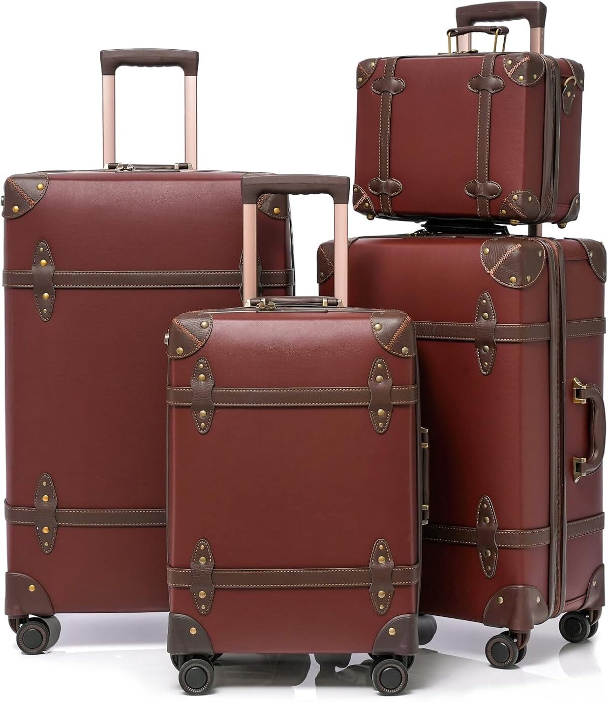 Test des valises urecity en cuir léger avec serrure TSA