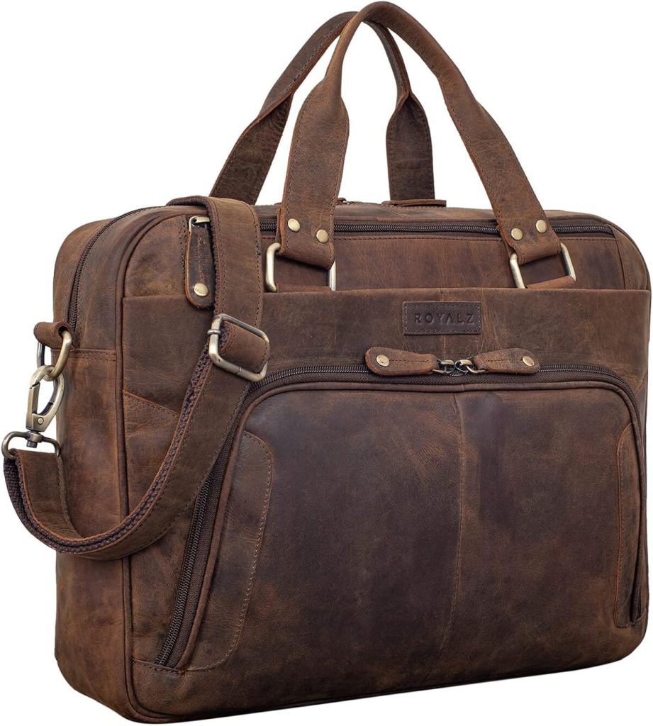 Test du sac à bandoulière en cuir Royalz 'Chicago' pour ordinateur portable 15, 6 pouces