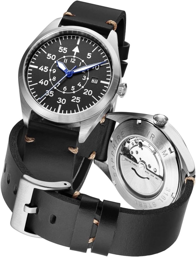 Test de la montre aviateur automatique Flieger Timepieces