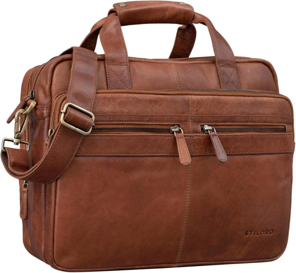 Test du sac en cuir STILORD 'Explorer' : vintage et pratique pour le travail