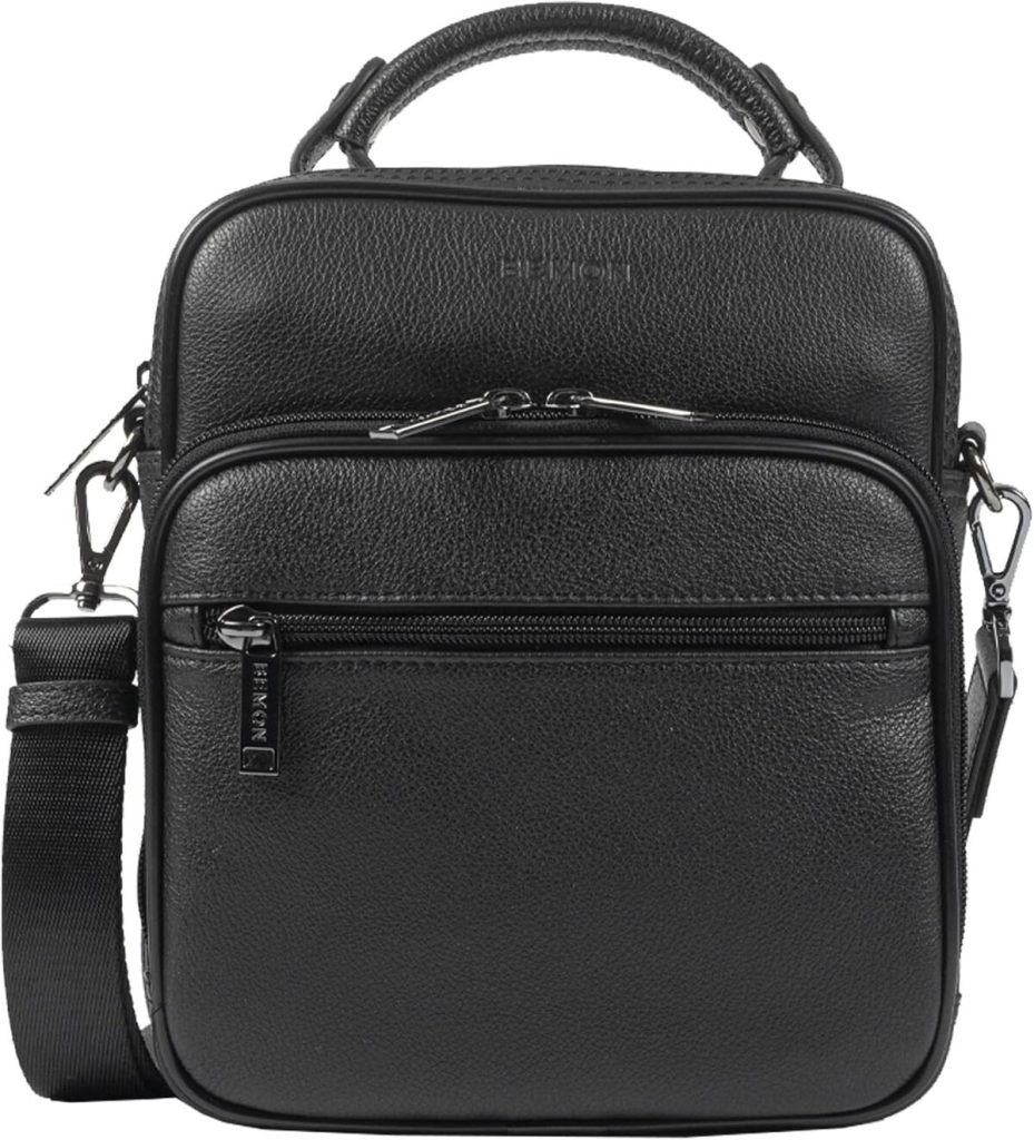 Test : sacoche en cuir grainé BEMON Enzo