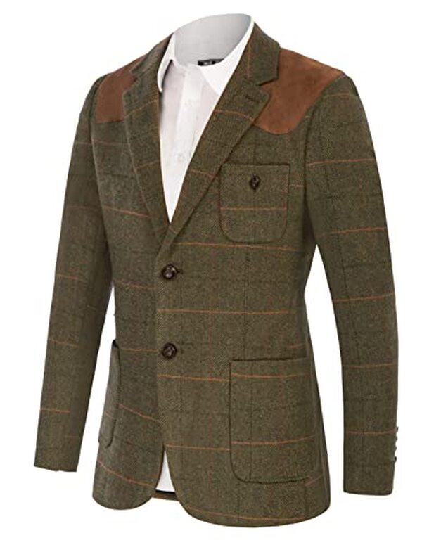 Découvrez notre avis complet sur le blazer tweed à chevrons de PJ Paul Jones pour homme : style, confort et élégance décryptés pour un choix éclairé