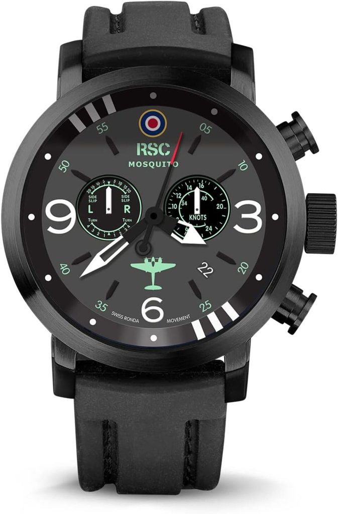 Test montre chronographe RSC Mosquito D-Day