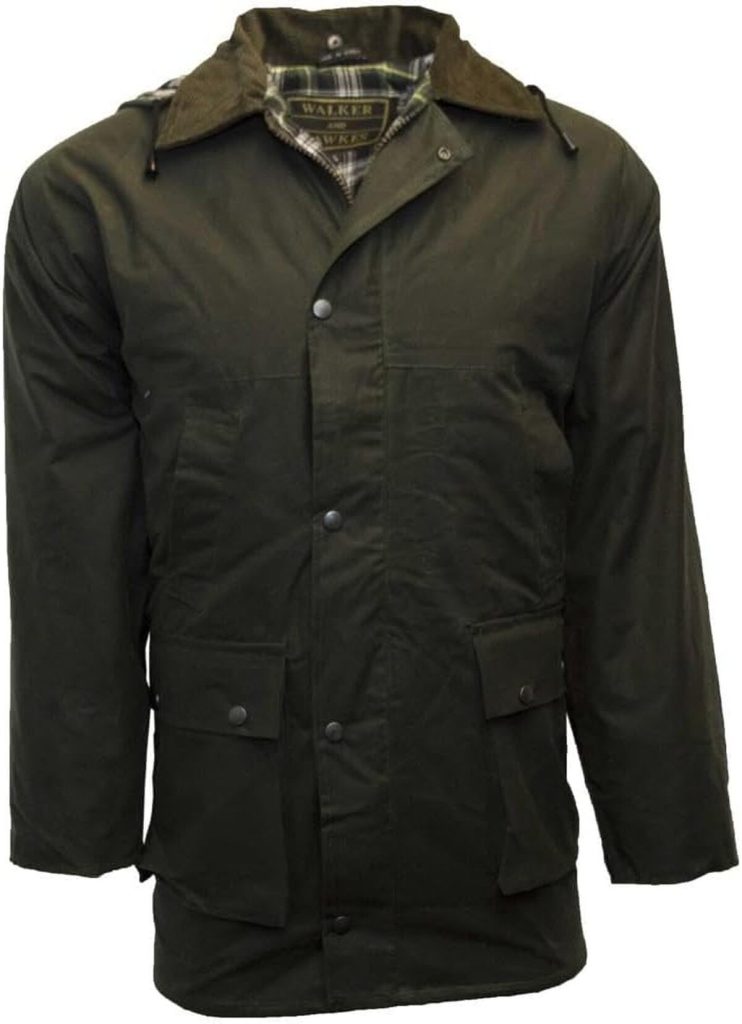 Test : veste cirée rembourrée Walker & Hawkes pour homme 5XL