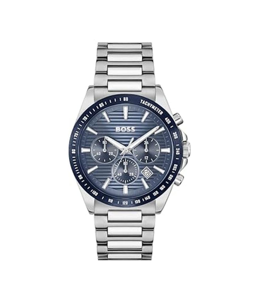Test de la montre Boss Strike Chrono 1514240 en acier inoxydable