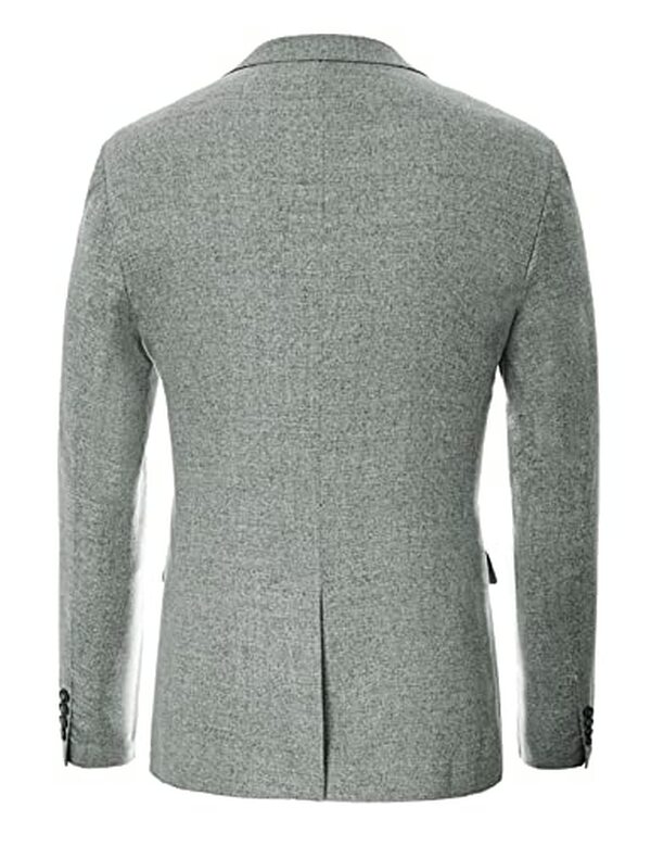 Découvrez notre analyse détaillée du blazer gris clair à un bouton PJ Paul Jones, taille L, pour un look sophistiqué et moderne.