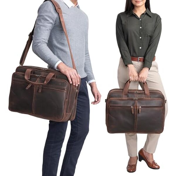 Découvrez notre test complet de la sacoche en cuir Stilord 'Gigantus' XXL : un incontournable de style et de praticité pour hommes et femmes, alliant élégance et fonctionnalité.