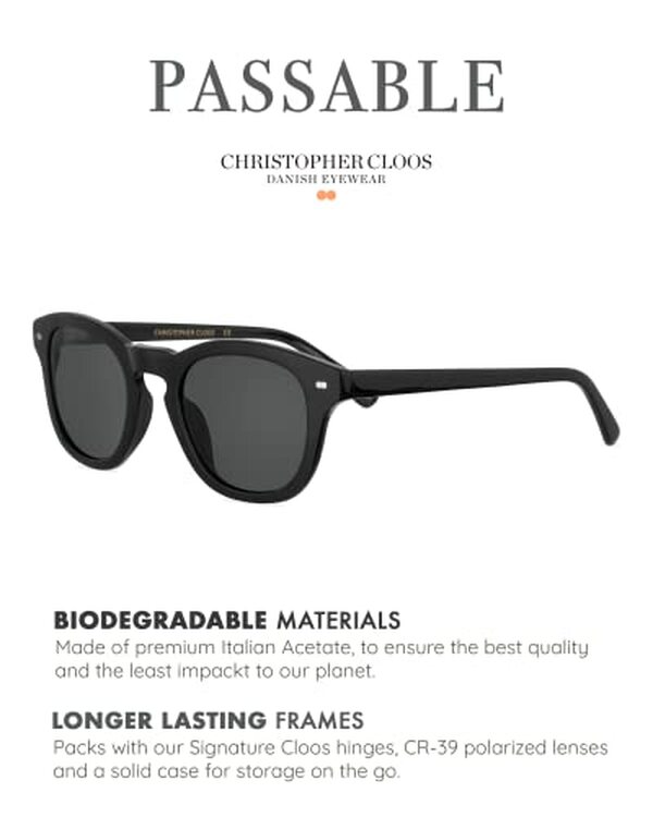 Découvrez notre avis sur les lunettes de soleil Christopher Cloos Passable noir : design, confort et protection sont passés au crible dans cet article pour vous aider à faire le meilleur choix.