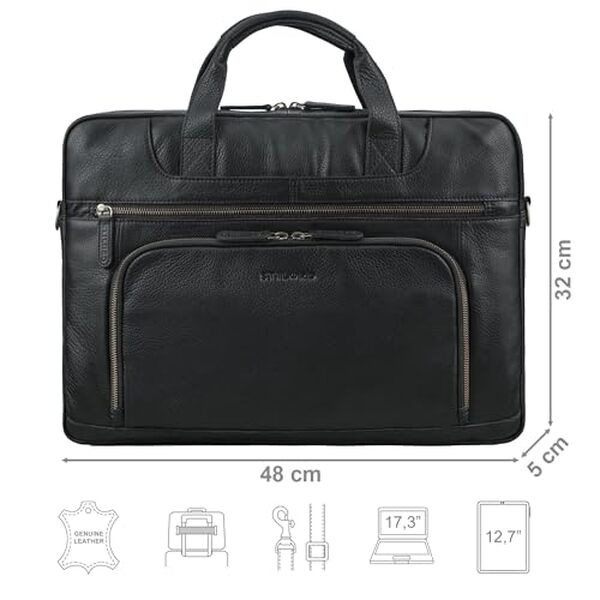 Découvrez notre avis sur le sac STILORD Cyrus, alliant style vintage et fonctionnalité pour transporter votre ordinateur 17 pouces avec élégance et confort au quotidien